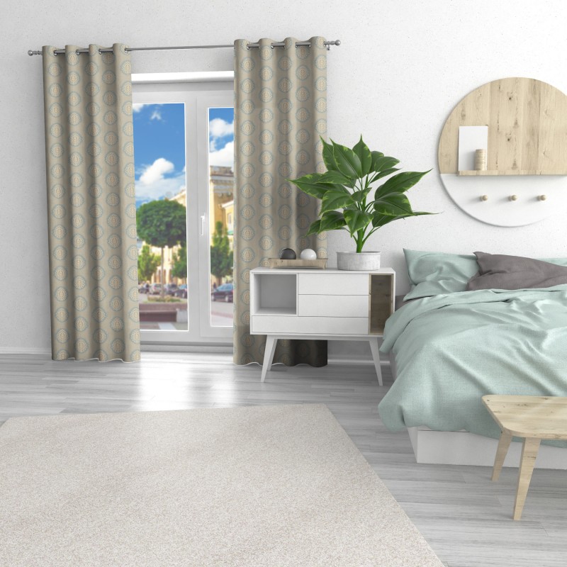 Naktinės užuolaidos, mėlyno atspalvio 