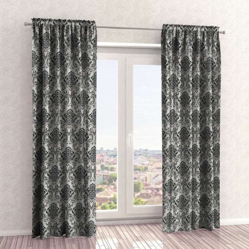 Naktinės užuolaidos, juodo atspalvio 