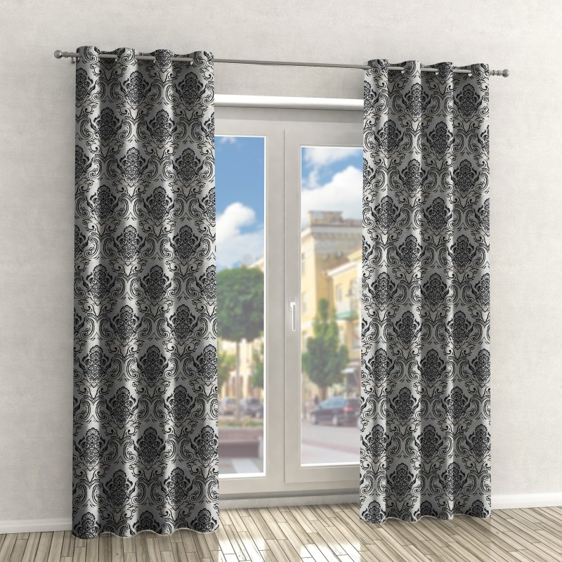 Naktinės užuolaidos, juodo atspalvio 