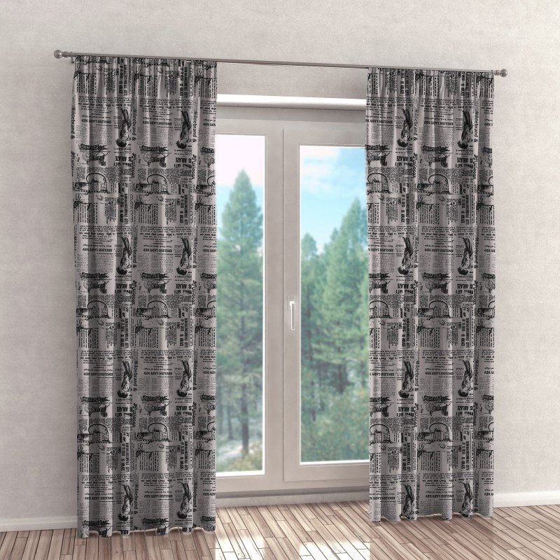 Naktinės užuolaidos, juodo atspalvio 