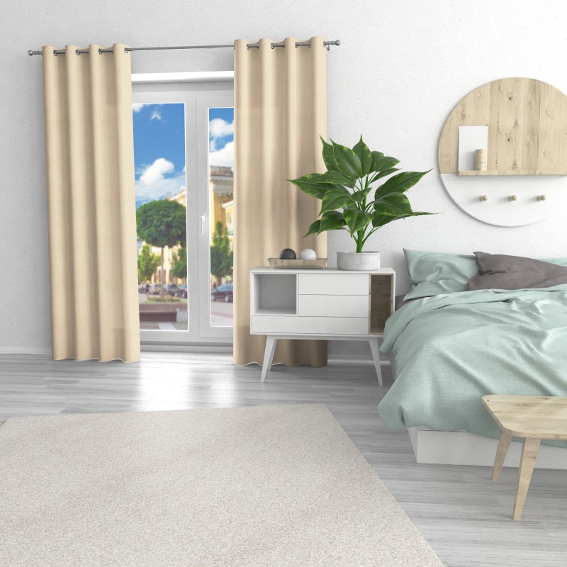 Naktinės užuolaidos, balto atspalvio 