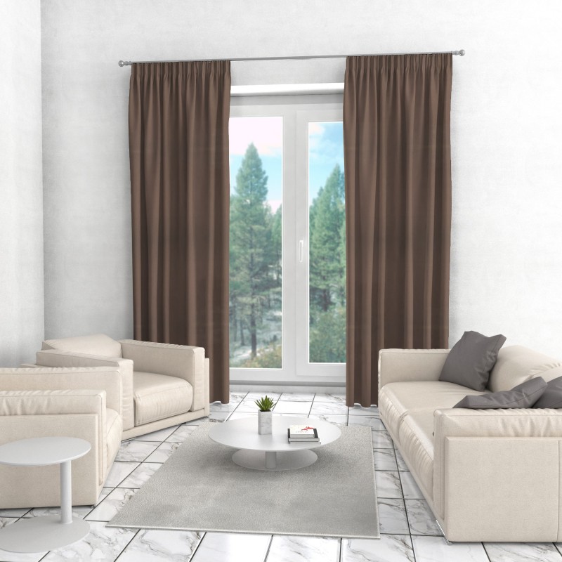 Naktinės užuolaidos, pilko atspalvio 