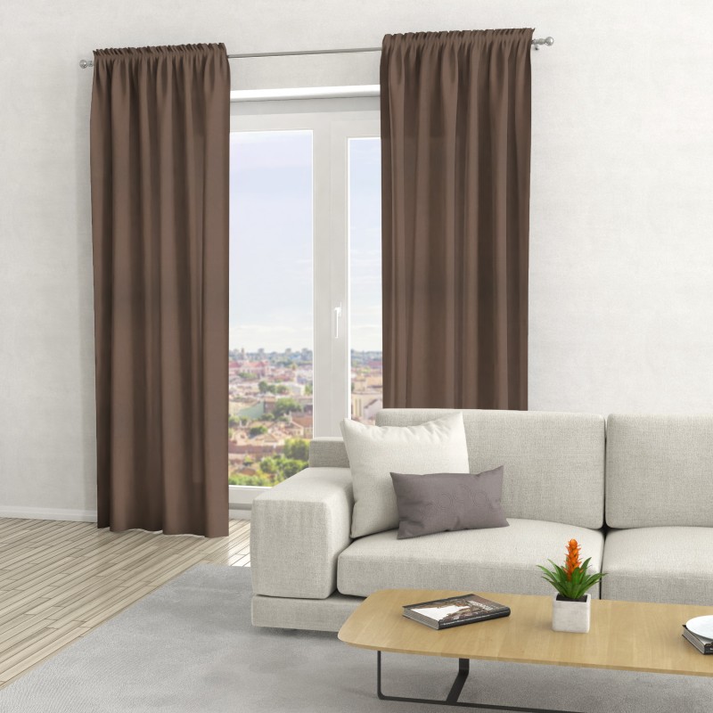 Naktinės užuolaidos, pilko atspalvio 