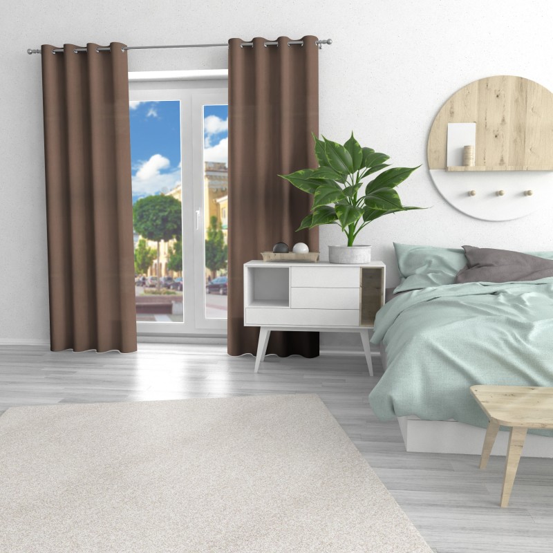 Naktinės užuolaidos, pilko atspalvio 