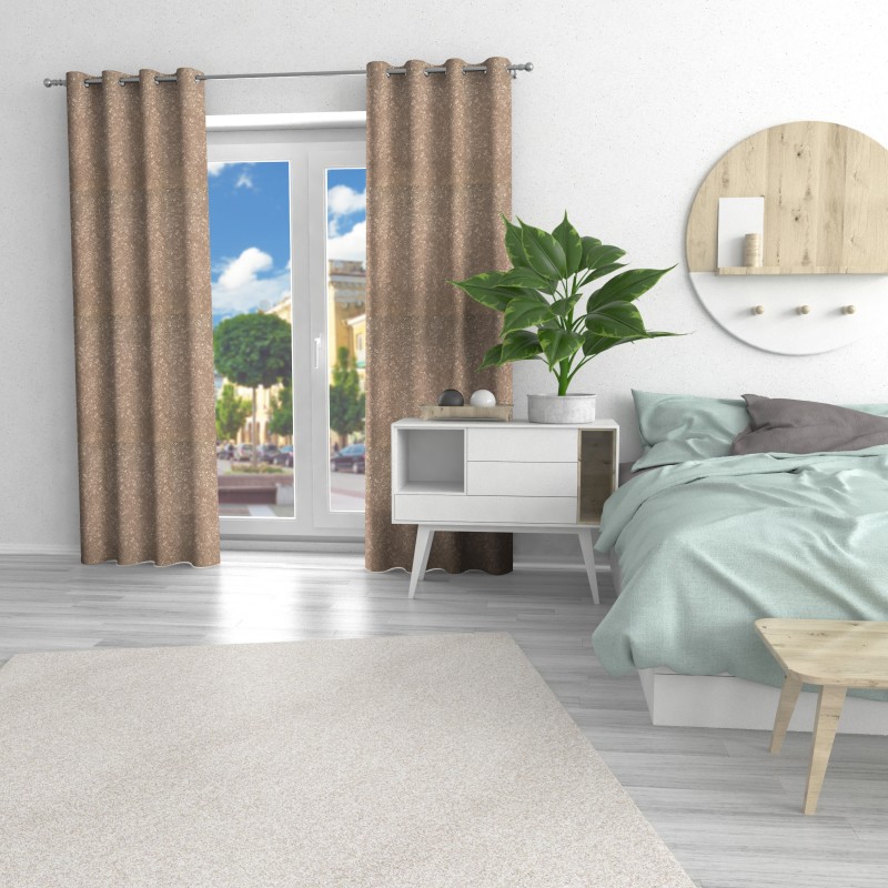 Naktinės užuolaidos, pilko atspalvio 