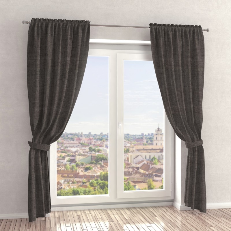 Naktinės užuolaidos, pilko atspalvio 