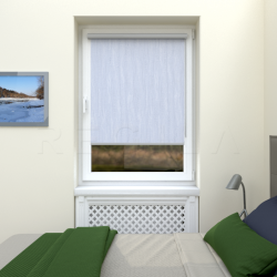 Roletai Lazur, Balta