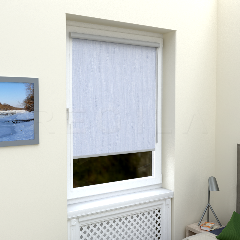 Roletai Lazur, Balta