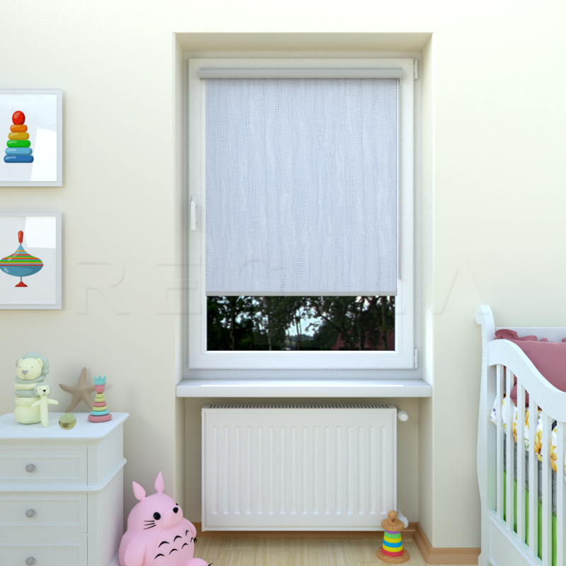 Roletai Lazur, Balta