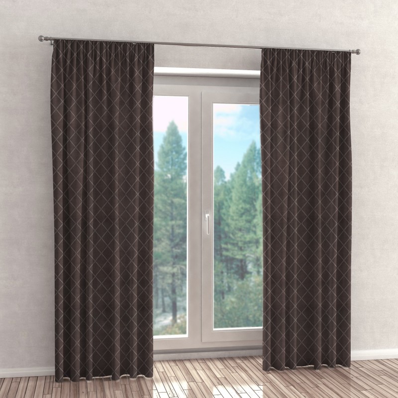 Naktinės užuolaidos, pilko atspalvio 