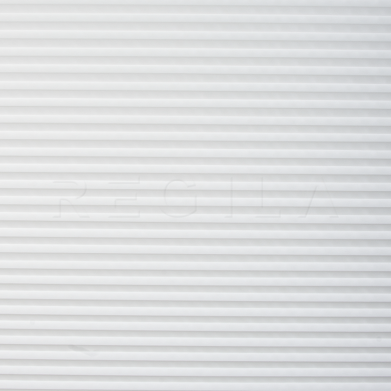 Plisuotos žaliuzės,  vienspalviai, Balta