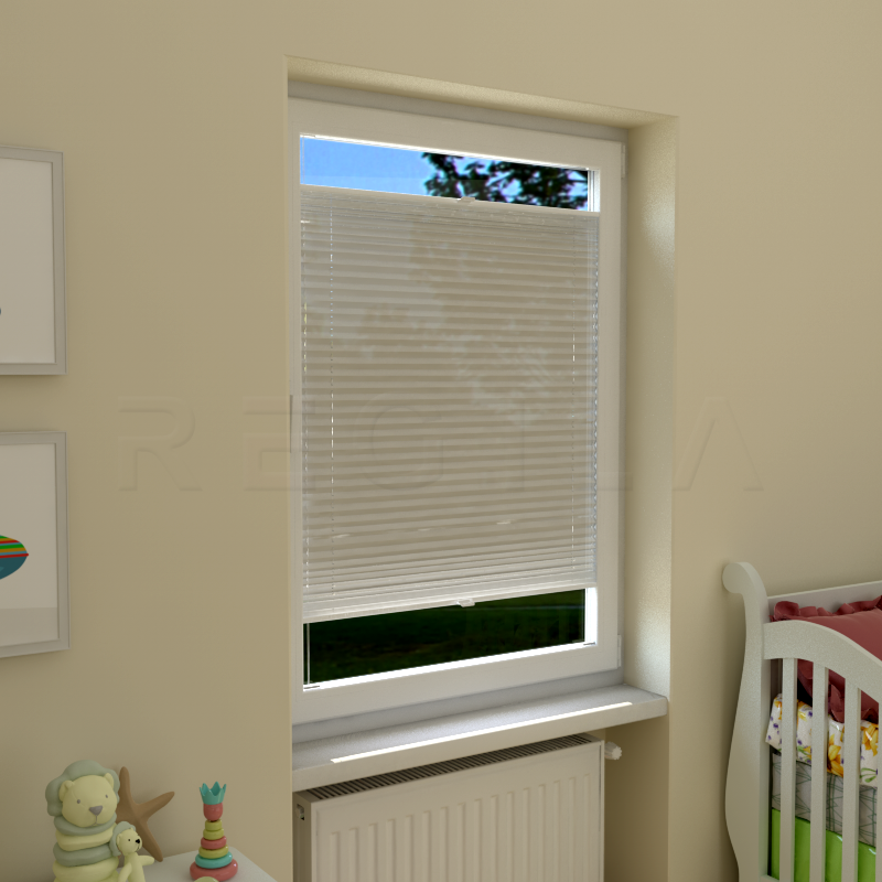 Plisuotos žaliuzės,  vienspalviai, Smėlio