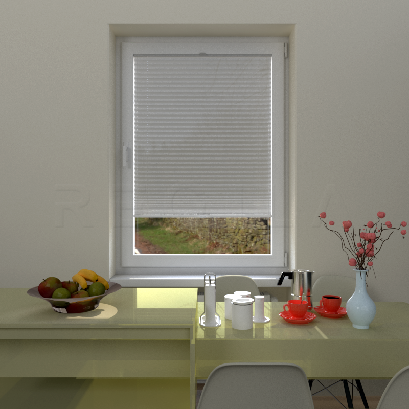 Plisuotos žaliuzės,  vienspalviai, Smėlio