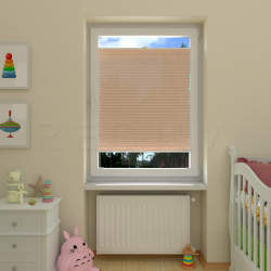 Plisuotos žaliuzės,  vienspalviai, Oranžinė