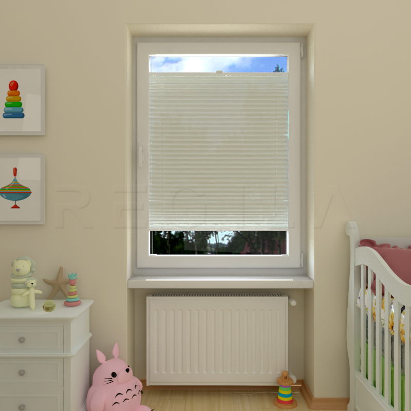 Plisuotos žaliuzės,  vienspalviai, Smėlio