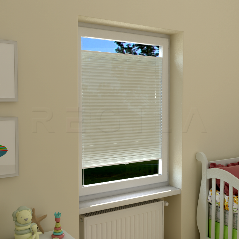 Plisuotos žaliuzės,  vienspalviai, Smėlio