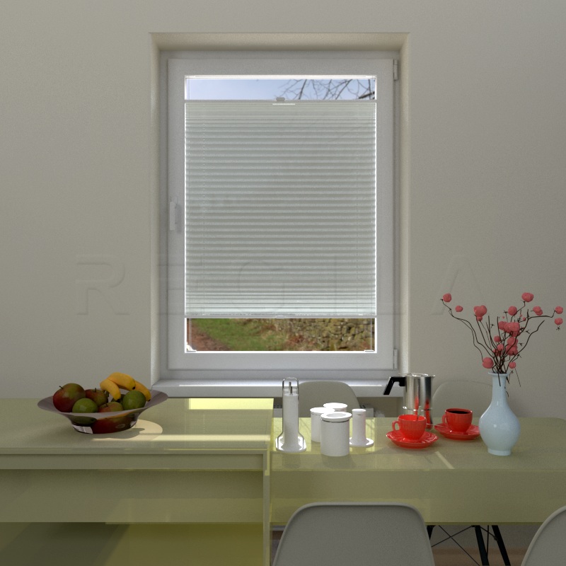 Plisuotos žaliuzės,  vienspalviai, Smėlio