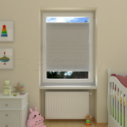 Plisuotos žaliuzės,  saulę atspindintis, Smėlio