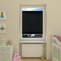 Plisuotos žaliuzės,  saulę atspindintis, Pilka