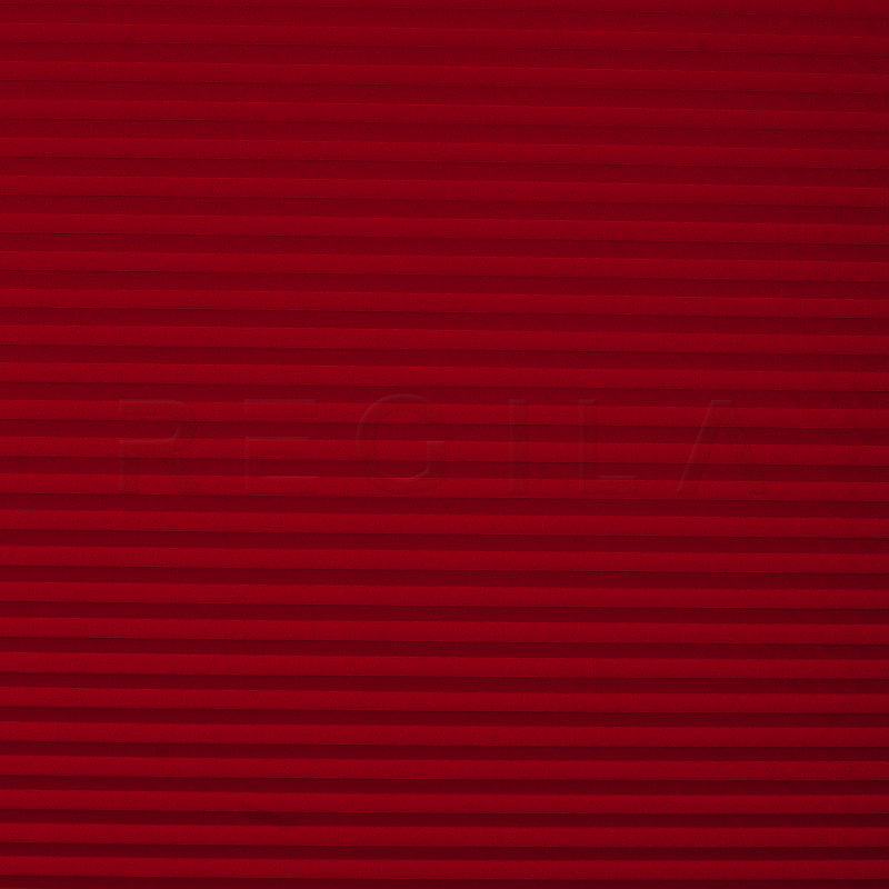 Plisuotos žaliuzės,  saulę atspindintis, Raudona