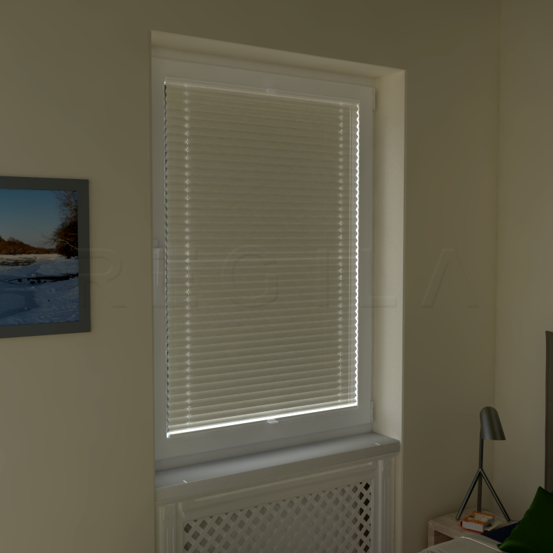 Plisuotos žaliuzės,  tekstūruotas, Smėlio