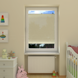 Plisuotos žaliuzės,  tekstūruotas, Smėlio