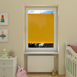 Plisuotos žaliuzės,  tekstūruotas, Geltona