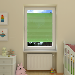 Plisuotos žaliuzės,  tekstūruotas, Žalia