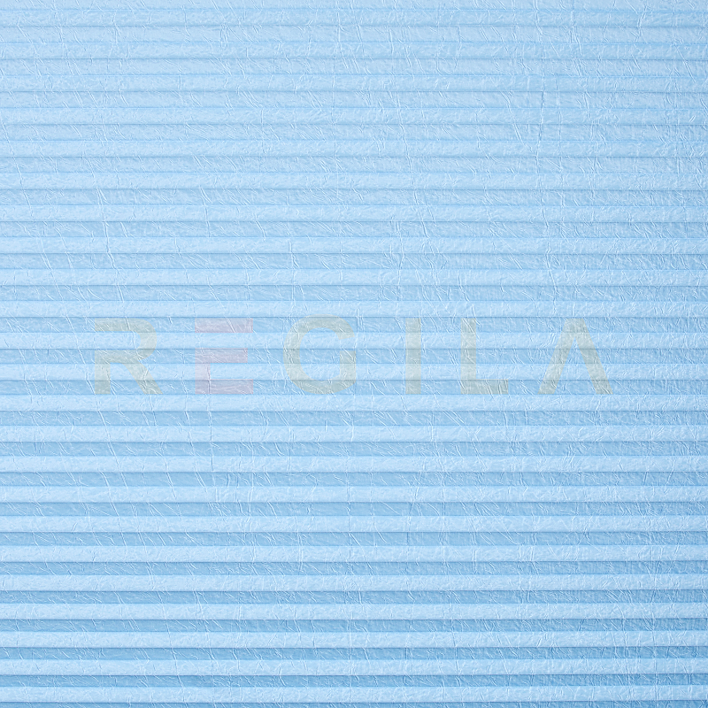 Plisuotos žaliuzės,  tekstūruotas, Mėlyna