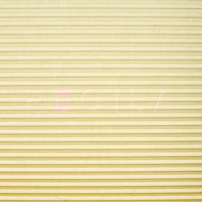 Plisuotos žaliuzės,  tekstūruotas, Geltona