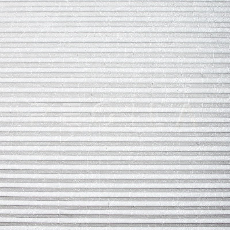 Plisuotos žaliuzės,  tekstūruotas, Balta