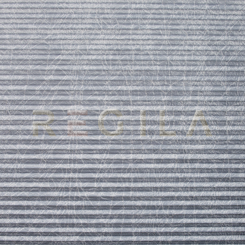 Plisuotos žaliuzės,  tekstūruotas, Pilka