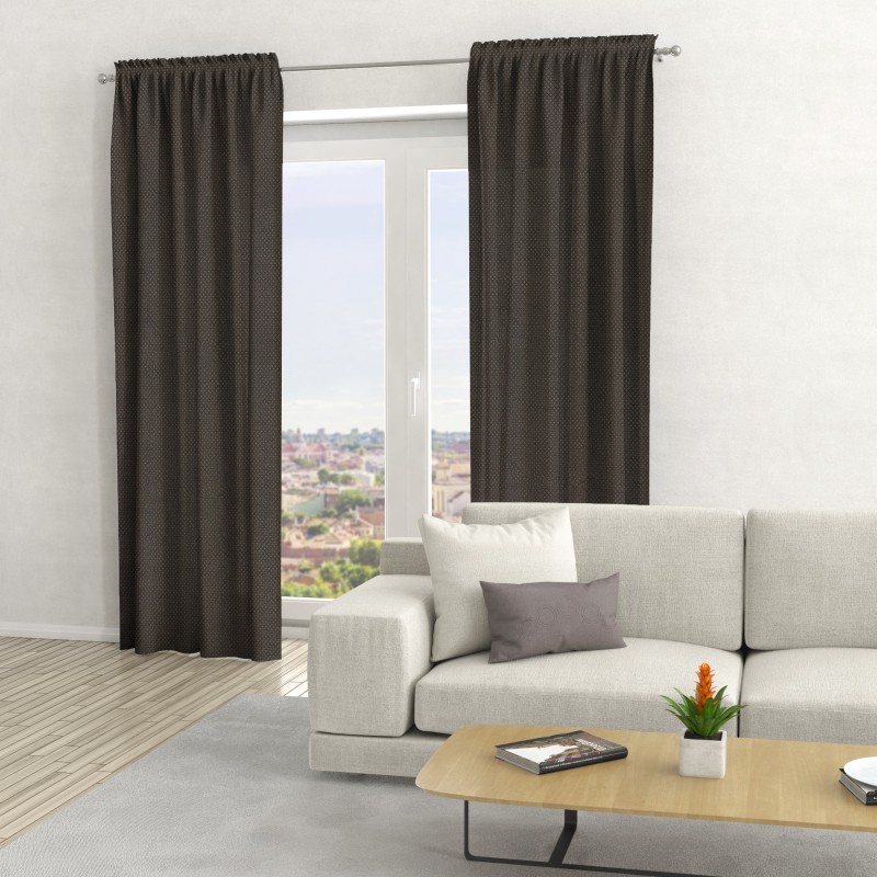 Naktinės užuolaidos, pilko atspalvio 