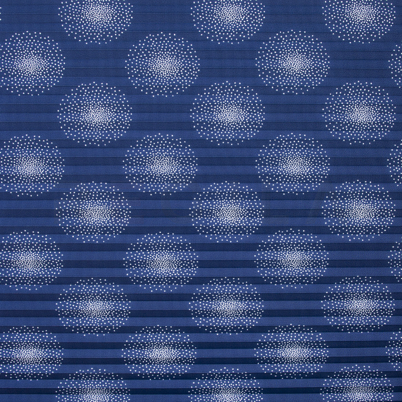 Plisuotos žaliuzės,  šviesai nepralaidūs, Mėlyna