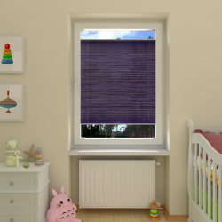 Plisuotos žaliuzės,  tekstūruotas, Violetinė