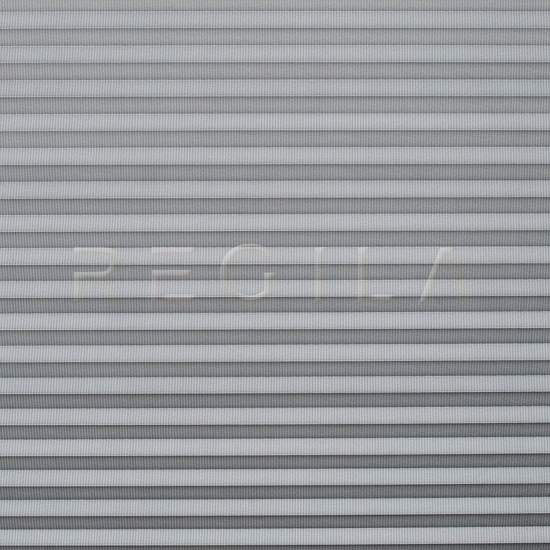 Plisuotos žaliuzės,  tekstūruotas, Pilka