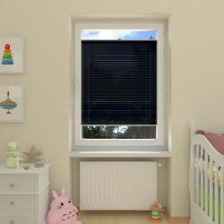 Plisuotos žaliuzės,  tekstūruotas, Mėlyna