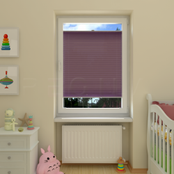 Plisuotos žaliuzės,  tekstūruotas, Rožinė
