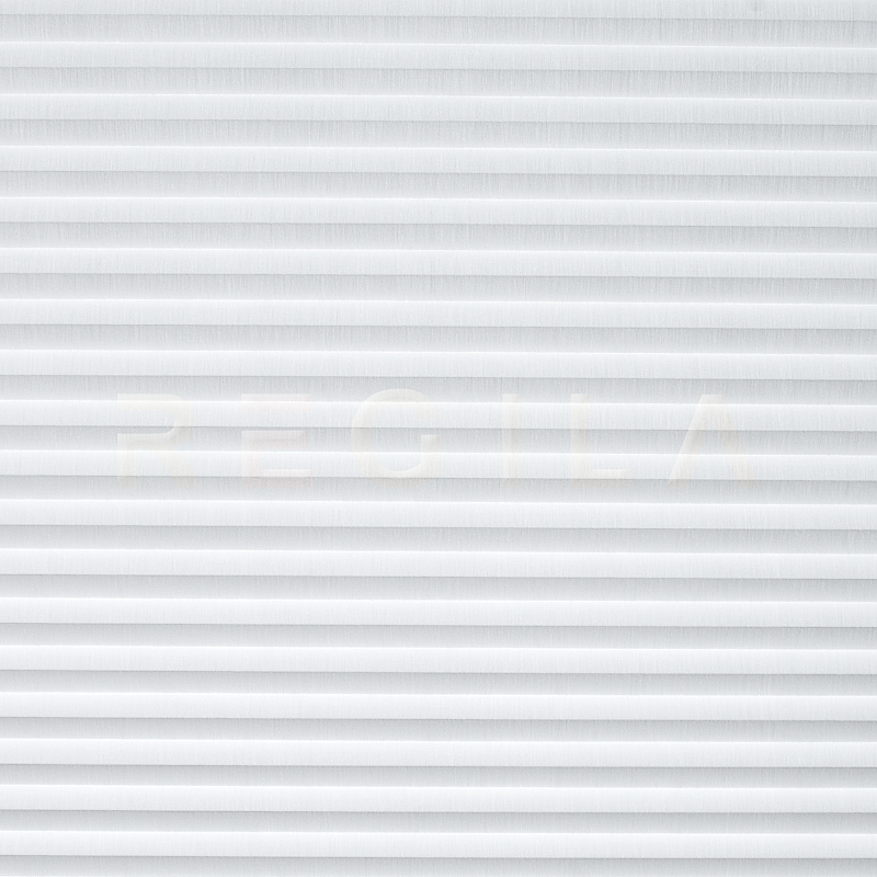 Plisuotos žaliuzės,  tekstūruotas, Balta