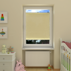 Plisuotos žaliuzės,  tekstūruotas, Smėlio