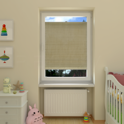 Plisuotos žaliuzės,  tekstūruotas, Smėlio