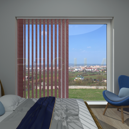 Vertikalios žaliuzės, ANETA, Rožinė Vertikalios žaliuzės, ANETA, Rožinė