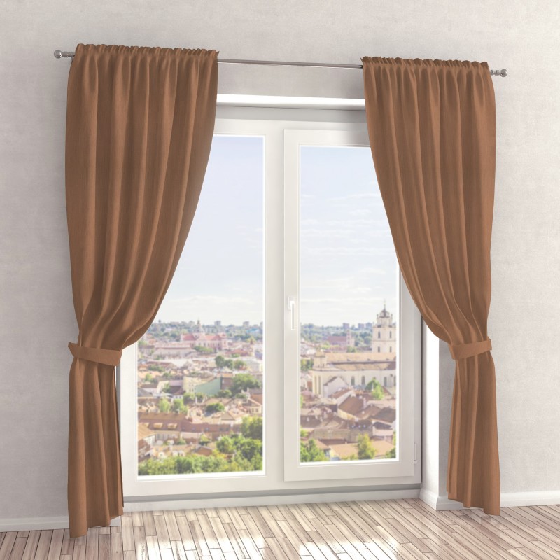 Naktinės užuolaidos, rudo atspalvio Blackout