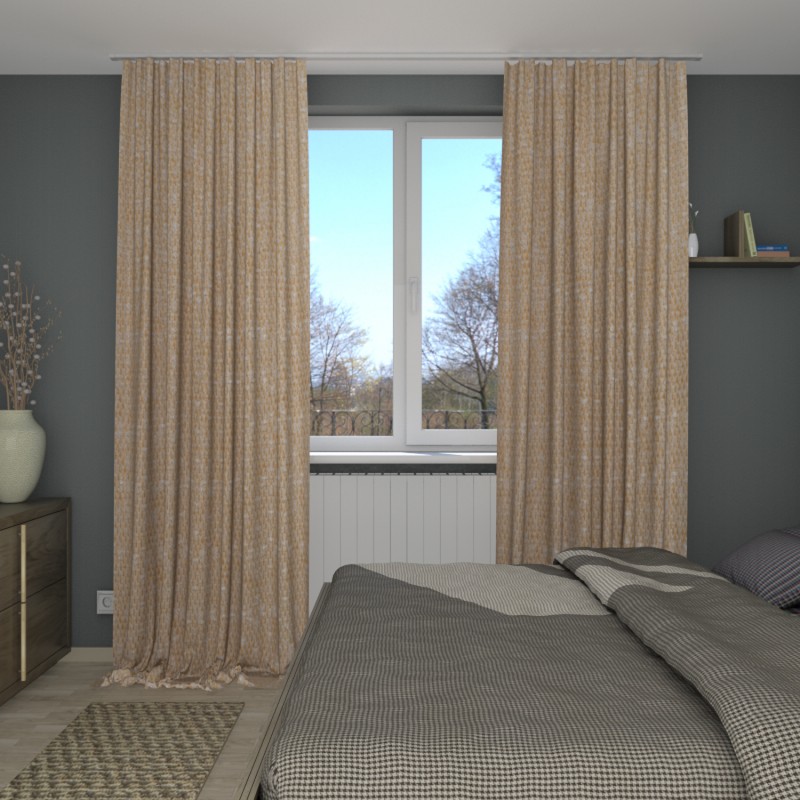 Naktinės užuolaidos,  Geltono atspalvio 