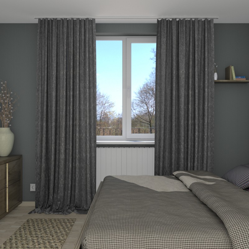 Naktinės užuolaidos,  Pilko atspalvio