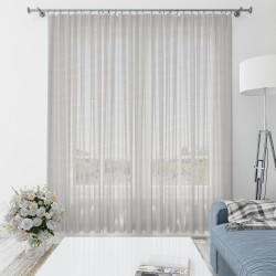 PURO, pilkai rusvos spalvos dieninės užuolaidos