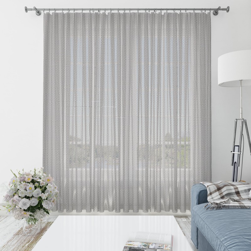 PURO, šviesiai pilkos dieninės užuolaidos