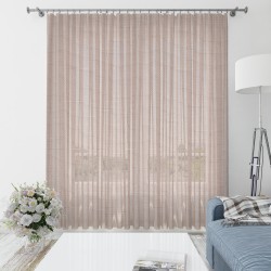 PURO, pelenų rožės spalvos dieninės užuolaidos