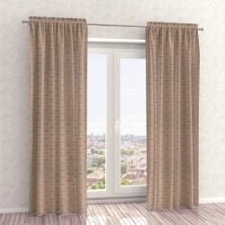 Naktinės užuolaidos, rudo atspalvio 