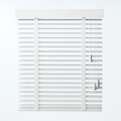 Medinės Bamboo Žaliuzės – Bamboo White